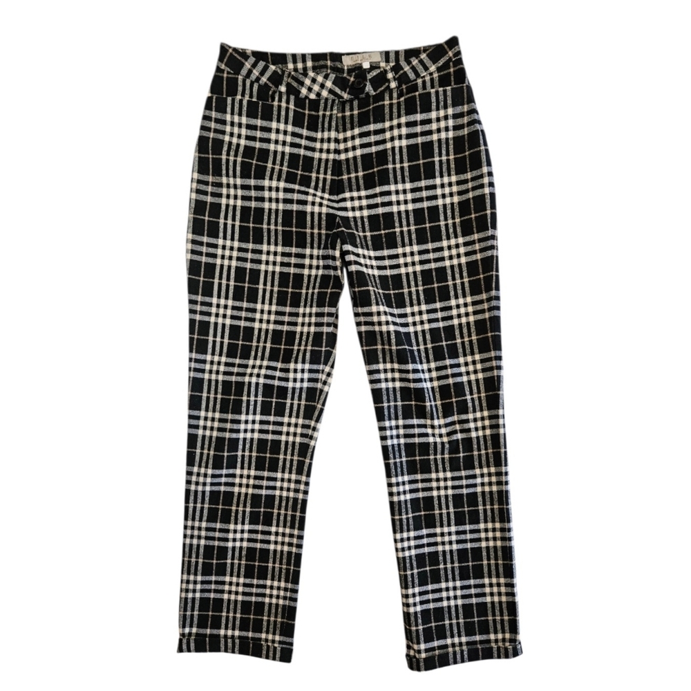 Eile Y2k Grunge tartan plaid pants Pants Foldover Pants S